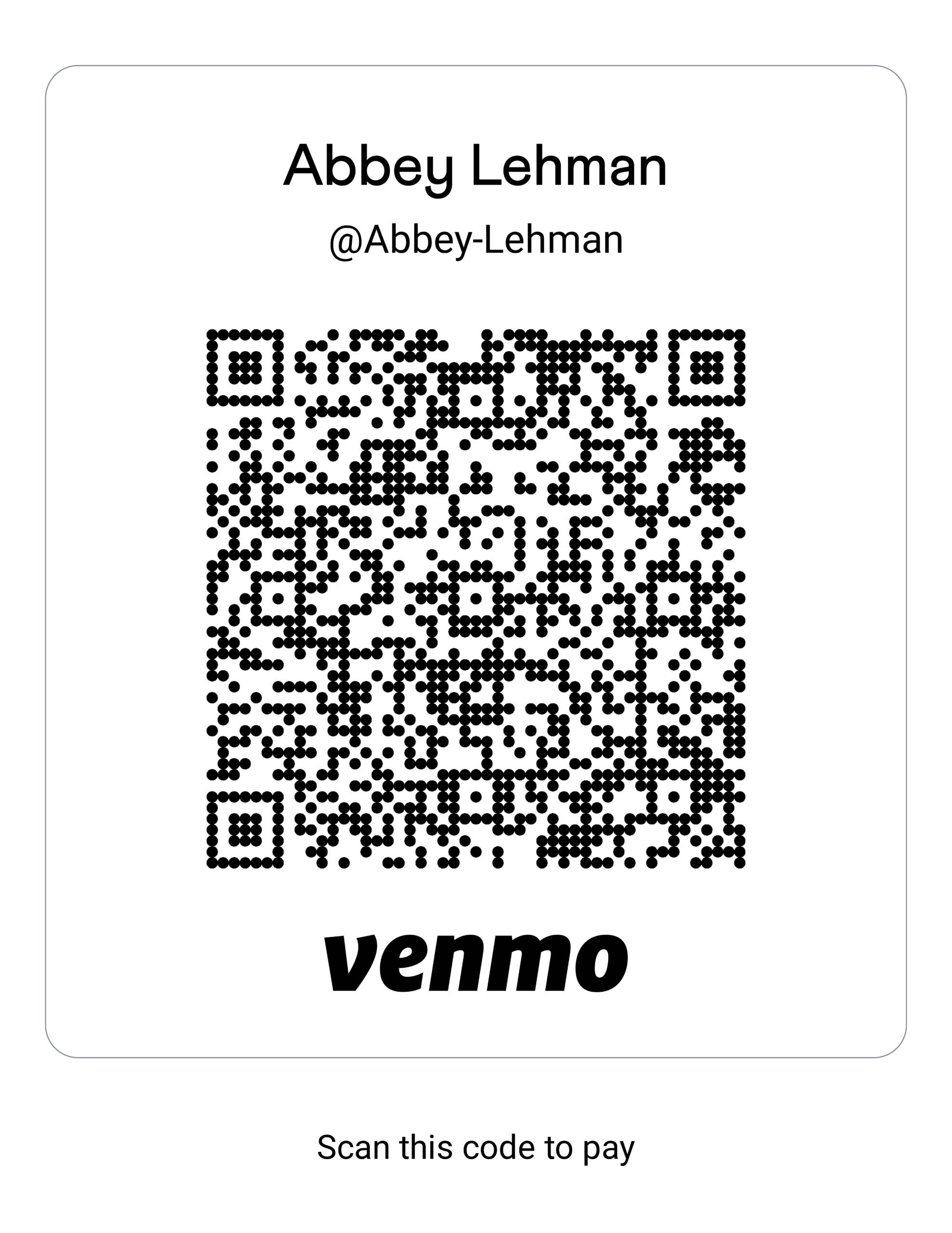 Venmo QR